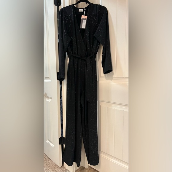 ASOS - Only Carmakoma - Jumpsuit - Size EU 48/UK 20-Black/Silver Plus Size - Picture 2 of 6